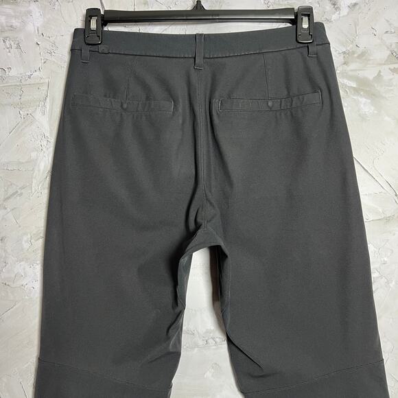 FLAW Lululemon Commission Pant Slim Warpstreme MENS 30 X 28 Obsidian Chino - Picture 8 of 10